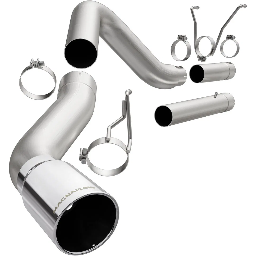 17874 – MAGNAFLOW Exhaust System Kit, Stainless Steel Without Muffler 5 Inch Pipe Diameter Single Exhaust With Single...